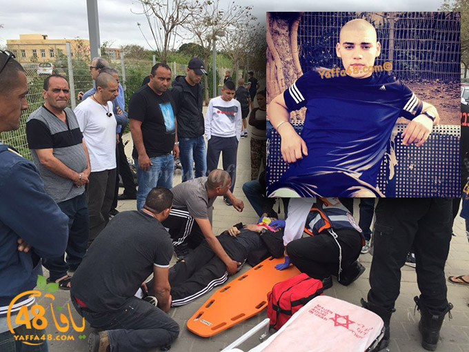 صورة: مصرع الشاب ابراهيم ابو لسان (16 عاماً) بحادث طرق مروّع بيافا